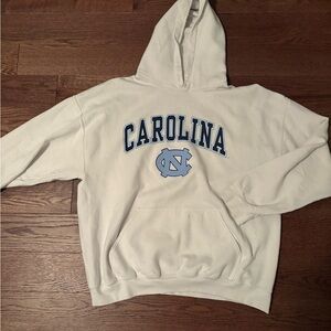Carolina Hoodie in Cream and Blue